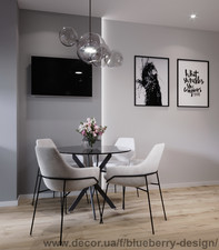 Дизайн проект квартири ЖК Зарічний &mdash; Blueberry Design Studio